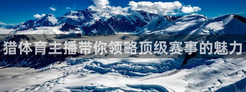 小九直播体育：猎体育主播带你领略顶级赛事的魅力