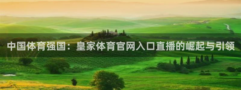足球直播小九直播：中国体育强国：皇家体育官网入口直播的崛起与引领